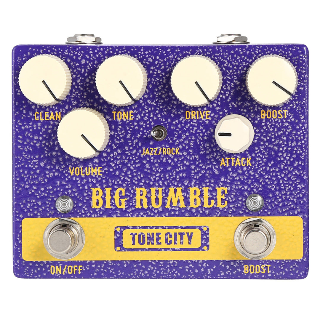 TONE CITY BIG RUMBLE OVERDRIVE BOOST PEDAL 