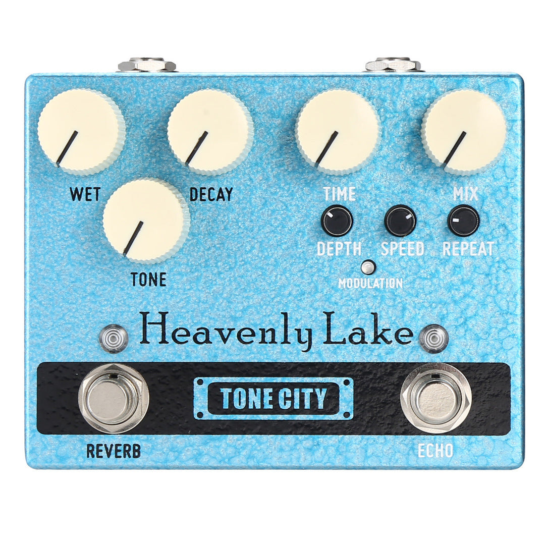 TONE CITY HEAVENLY LAKE V2025 DELAY REVERB PEDAL 