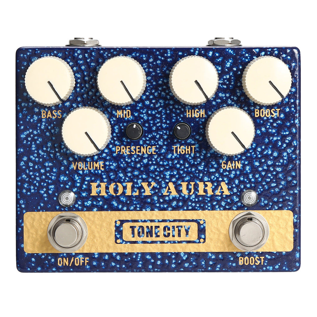 TONE CITY HOLY AURA DISTORTION BOOST PEDAL 