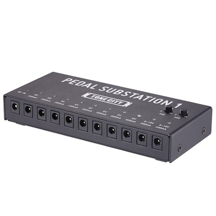 TONE CITY PEDAL SUBSTATION 10 OUTPUT PEDAL POWER SUPPLY 1