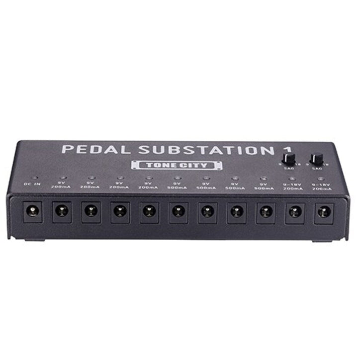 TONE CITY PEDAL SUBSTATION 10 OUTPUT PEDAL POWER SUPPLY 2