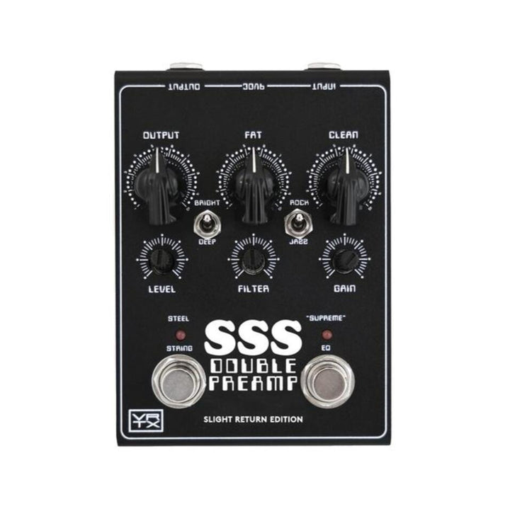 Vertex Effects Steel String Supreme (Slight Return Version) Double Preamp Guitar Pedal 